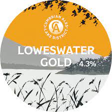 Loweswater Gold Ale Badge